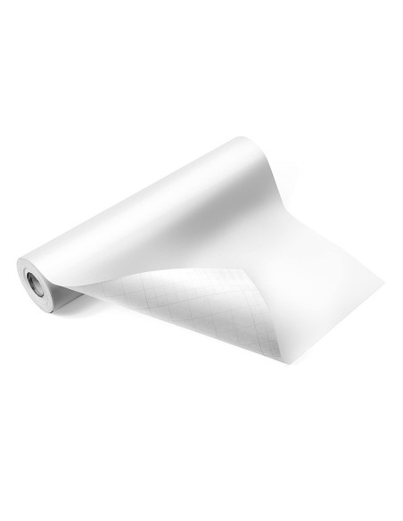 Rollo adhesivo liderpapel unicolor blanco...
