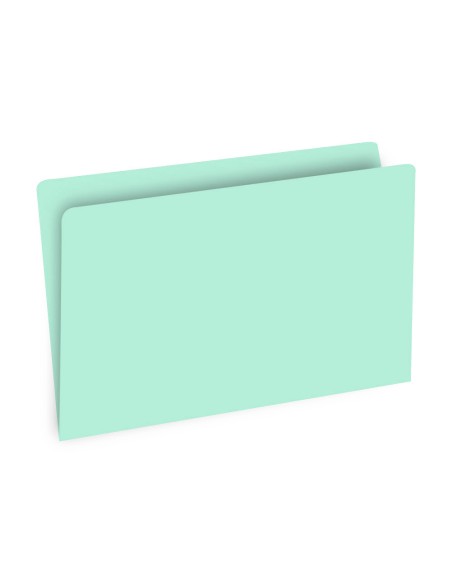 Subcarpeta cartulina gio folio verde pastel 180 g/m2