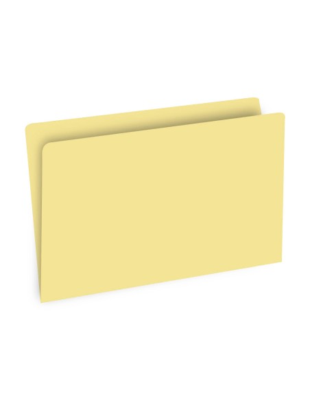 Subcarpeta cartulina gio folio amarillo pastel 180 g/m2