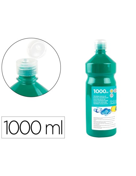 Tempera liquida liderpapel escolar 1000 ml...