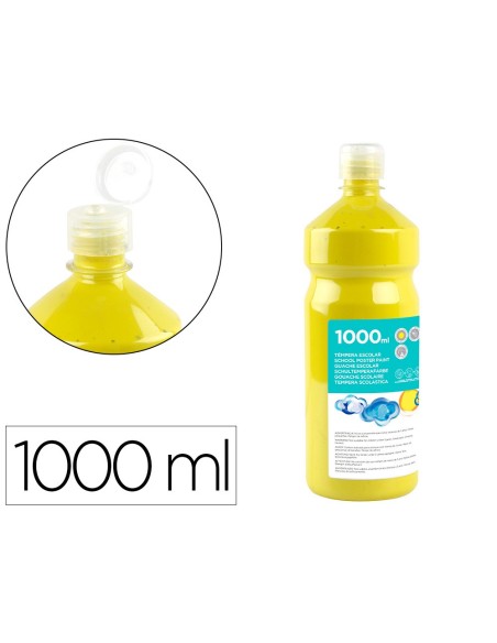 Tempera liquida liderpapel escolar 1000 ml...