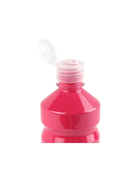 Tempera liquida liderpapel escolar 500 ml fucsia