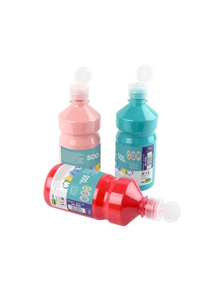 Tempera liquida liderpapel escolar 500 ml...