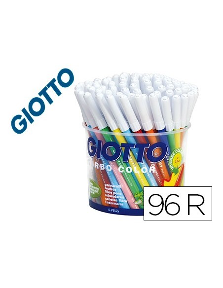 Rotulador giotto turbo color bote de 96...