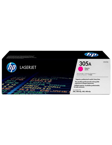Toner hp 305a laserjet m351/m451/m375/m475 magenta 2600 pag