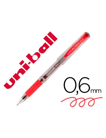 Boligrafo uni-ball um-153 signo broad rojo 1 mm...