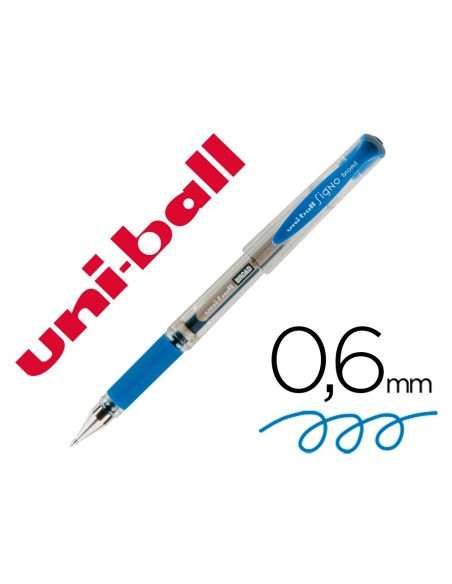 Boligrafo uni-ball um-153 signo broad azul 1 mm...