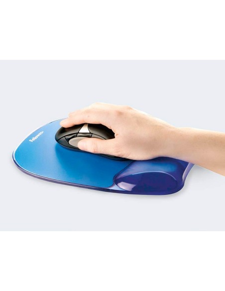 Alfombrilla para raton fellowes azul con...