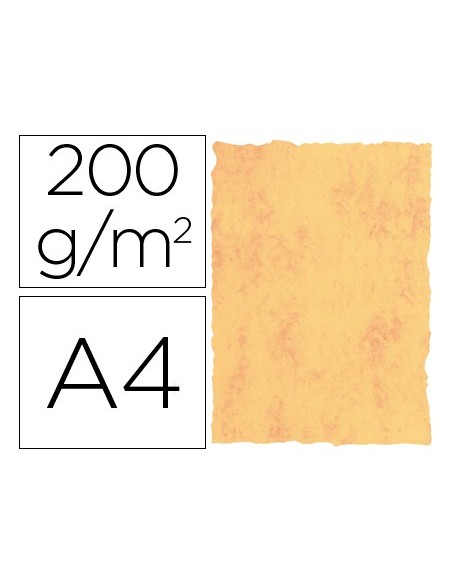 Papel pergamino din a4 200 gr color marmol...