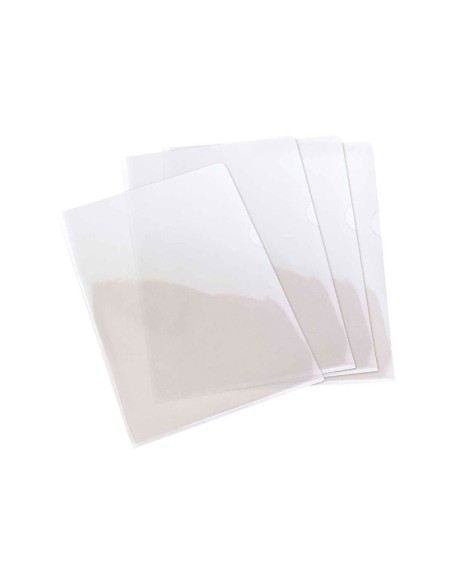 Carpeta esselte dossier uñero plastico folio transparente 110 micras
