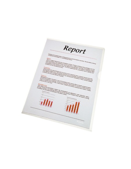 Carpeta esselte dossier uñero plastico folio...