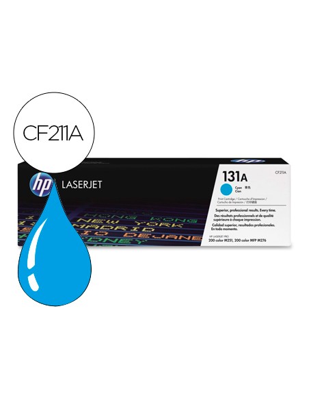 Toner hp 131a laserjet m251/m276 cian 1800 pag