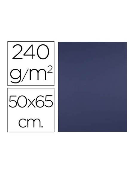 Cartulina liderpapel 50x65 cm 240 g/m2 azul zafiro