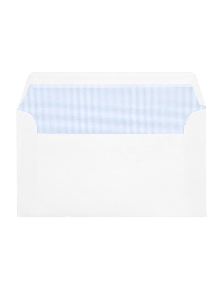 Sobre liderpapel n 2 blanco din americano 110x220 mm tira de silicona paquete de 25 unidades