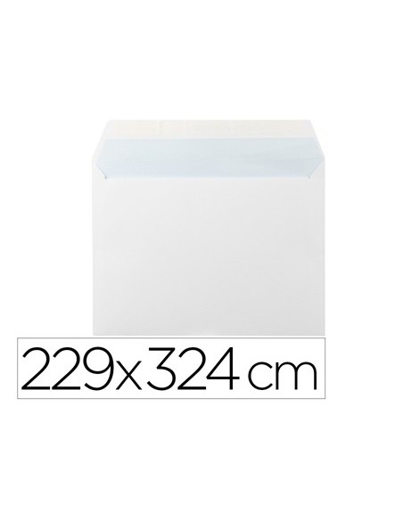 Sobre liderpapel n 14 blanco din c4 229x324 mm...