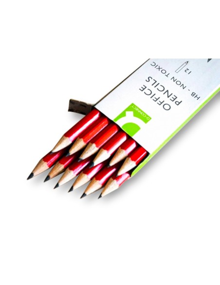 Lapices de grafito q-connect hexagonal sin goma...