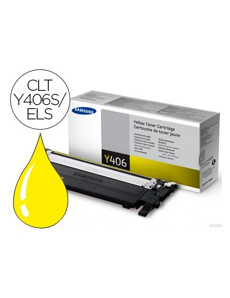 Toner samsung clp360/365 clx3300/3305 amarillo...