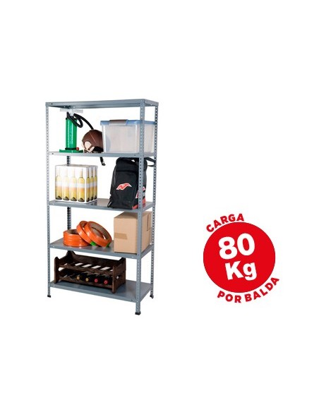 Estanteria metalica ar storage 180x90x40 cm 5...