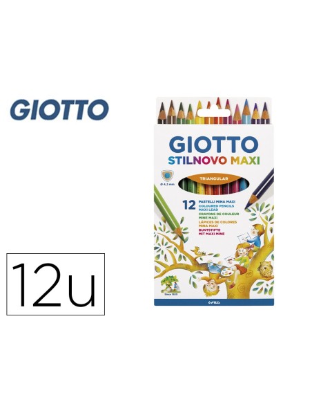 Lapices de colores giotto stilnovo maxi caja de...