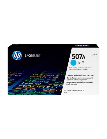 Toner hp 507a laserjet m551/m570/pro 500 cian 6000 pag