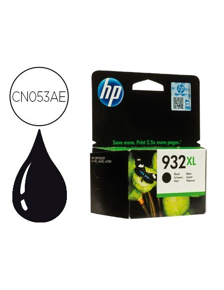 Ink-jet hp 932xl negro cn053ae officejet...