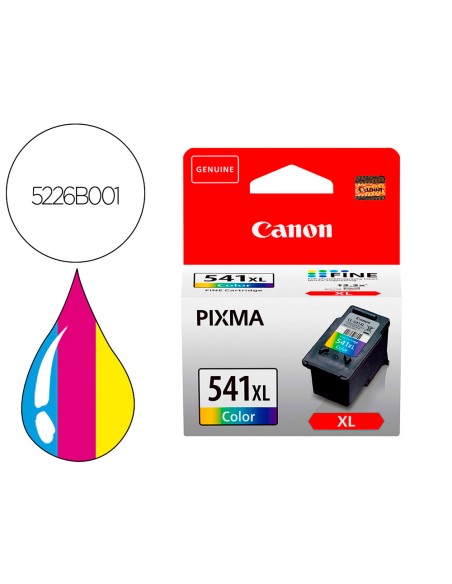 Ink-jet canon cl-541xl color pixma mg2150/3150/3250/3550 15 ml alta capacidad