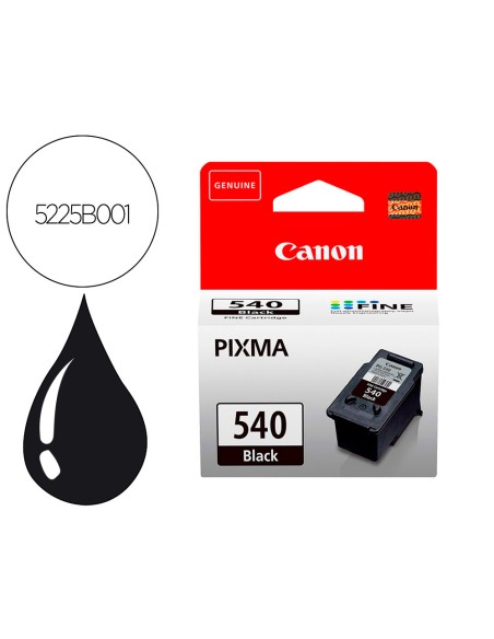 Ink-jet canon pg-540 negro pixma mg2150/3150/3250/3550 8ml