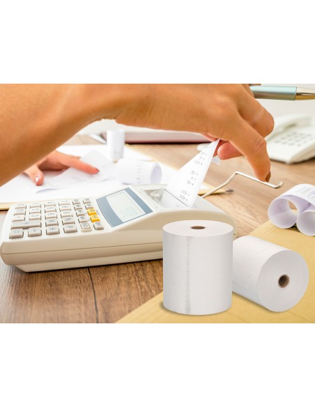 Rollo sumadora q-connect termico 80x68x11 mm 58 gr sin bisfenol a