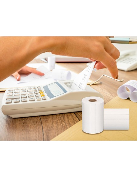 Rollo sumadora q-connect termico 57x40x11 mm 58...