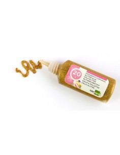 Purpurina pegamento...