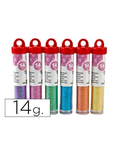 Purpurina liderpapel fantasia colores metalicos...