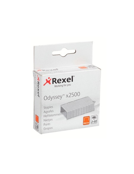 Grapas rexel odyssey galvanizada caja de 2500...