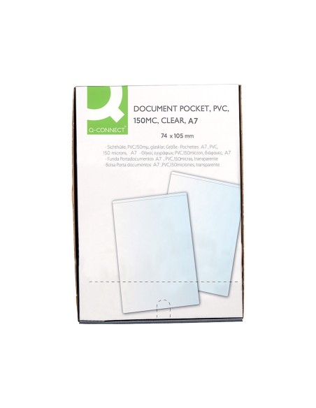 Funda portadocumento q-connect din a7 150...