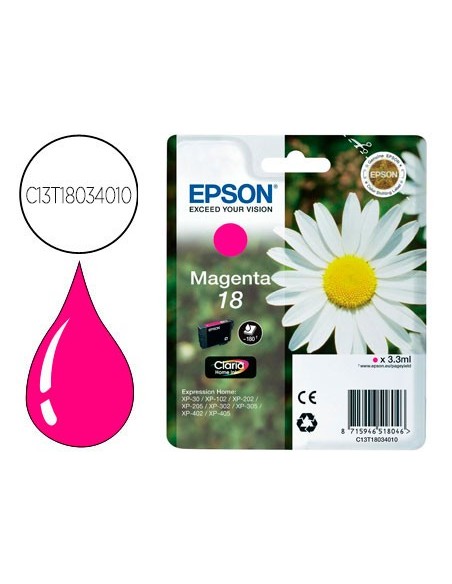 Ink-jet epson t18 magenta expression home...