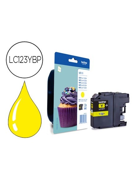 Ink-jet brother mfc-j4410dw/4510 dw amarillo...