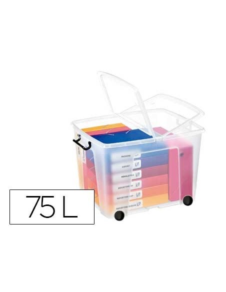 Contenedor plastico cep 75 litros 485x600x415...