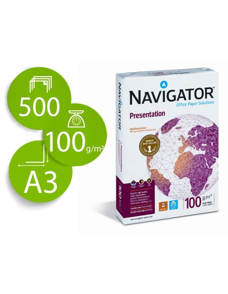 Papel fotocopiadora navigator din a3 100 gramos...