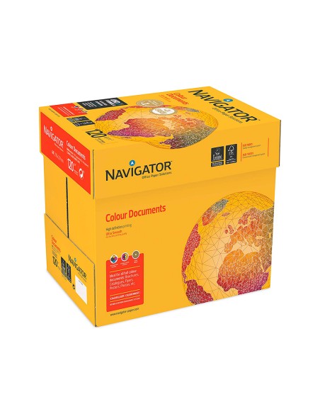 Papel fotocopiadora navigator din a3 120 gramos paquete de 500 hojas