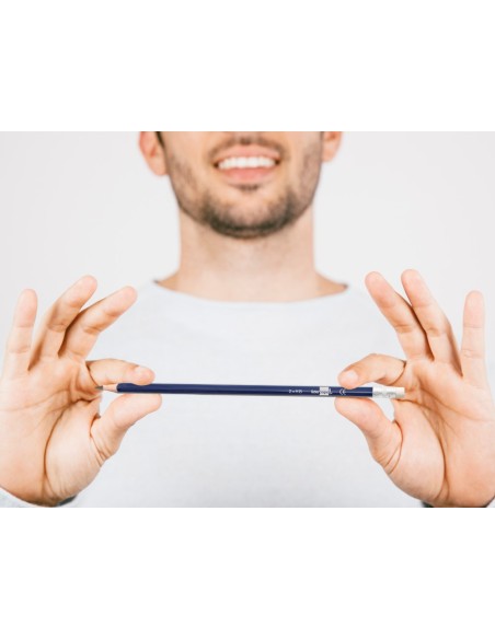 Lapices de grafito con goma liderpapel triangular