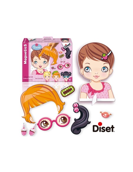 Juego diset didactico magnetico cambia el look...