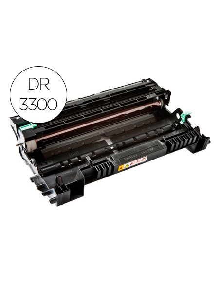 Tambor brother dr-3300 para impresoras hl-5440d/5450dn/5470dw/6180dw 30000 paginas