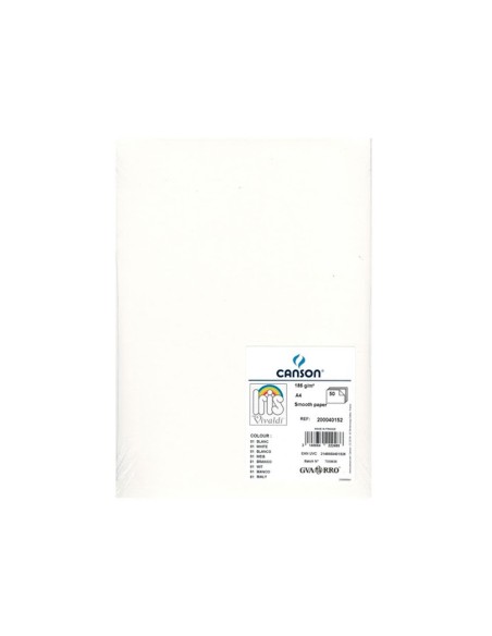 Cartulina guarro din a4 blanco 185 gr paquete...