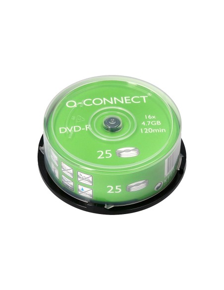 Dvd-r q-connect capacidad 4,7gb duracion 120min...
