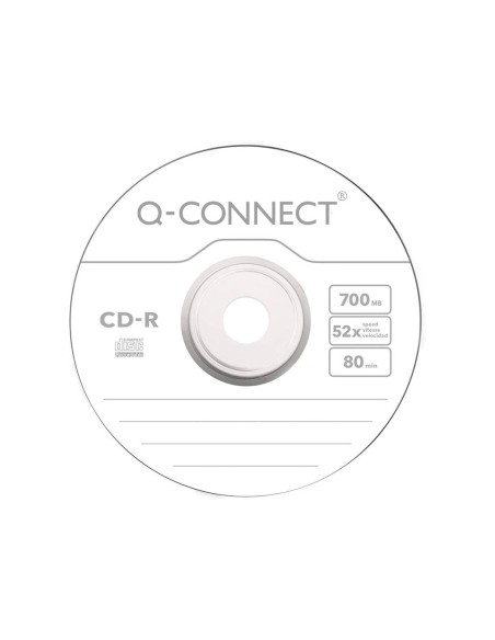 Cd-r q-connect capacidad 700mb duracion 80min...