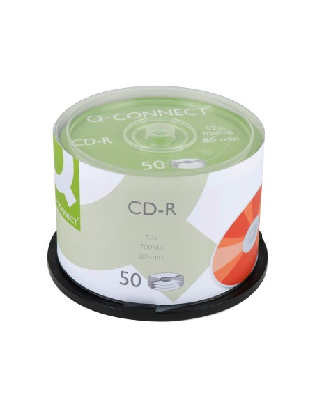 Cd-r q-connect capacidad 700mb duracion 80min...