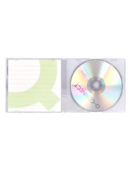Cd-r q-connect capacidad 700mb duracion 80min...