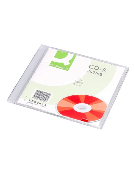 Cd-r q-connect capacidad 700mb duracion 80min...