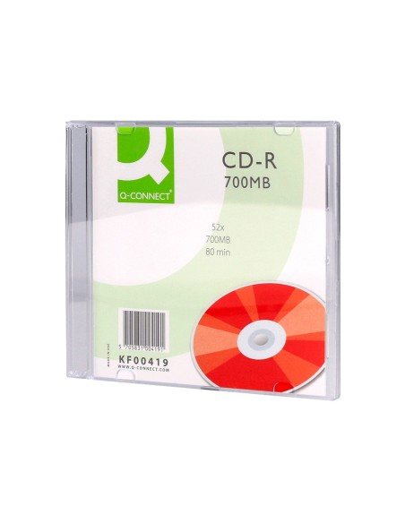 Cd-r q-connect capacidad 700mb duracion 80min...
