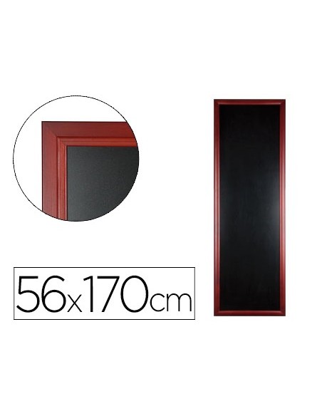 Pizarra negra liderpapel mural de madera con...