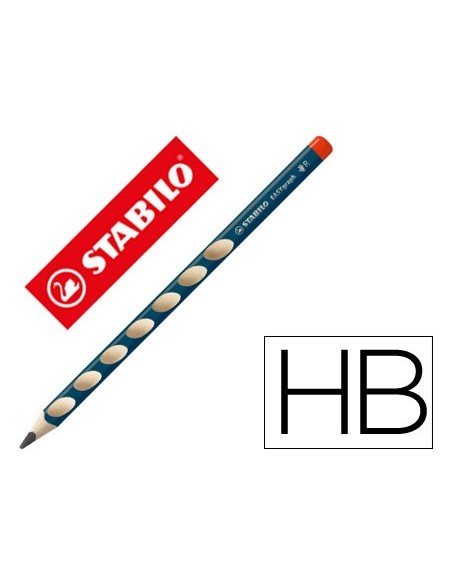 Lapices de grafito stabilo easygraph ergonomico...